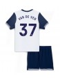 Tottenham Hotspur Micky van de Ven #37 Domácí dres pro děti 2024-25 Krátký Rukáv (+ trenýrky)